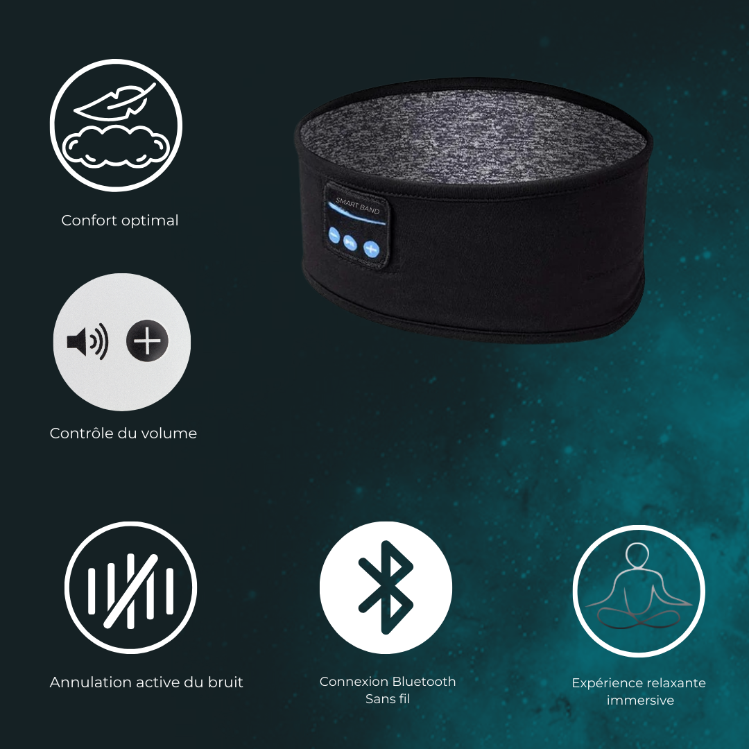 SMART BAND – Bandeau Connecté Bluetooth | Sport & Sommeil